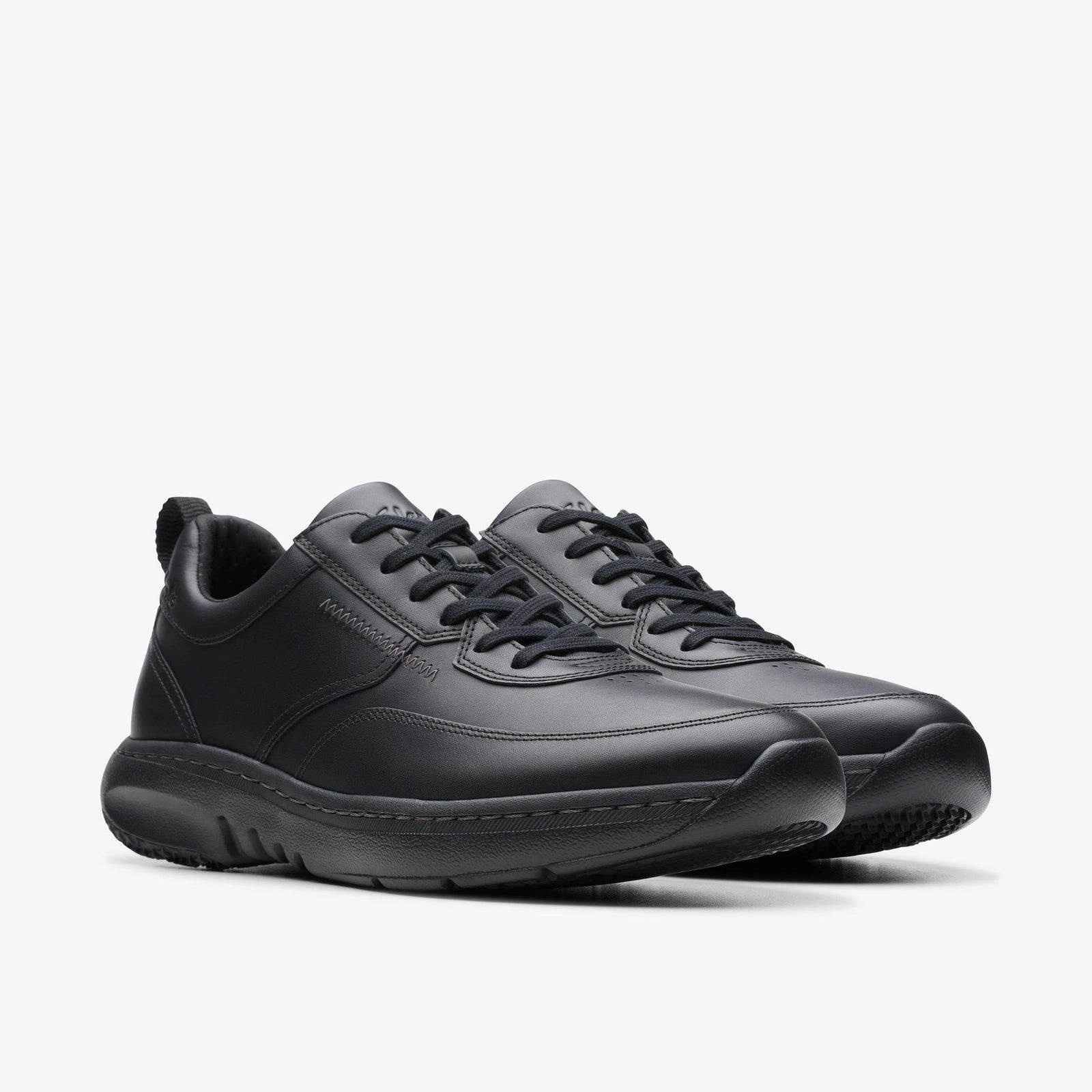 Clark Pro Clarks Men's Pro Lace Shoes 26175190 Black Leather
