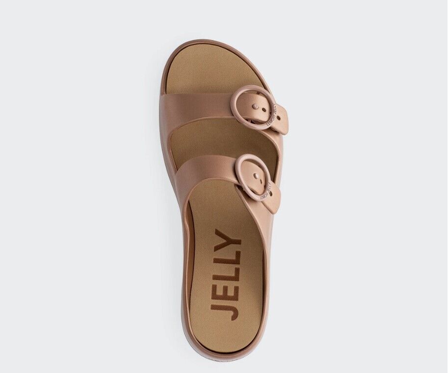 Lemon Jelly Platform Sandals Women's Brown Bronze Gaia-08 BRAND NEW - AllSportsWearUSA