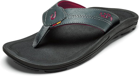 Olukai Kipi Men's Beach Sandals 10324-6C6C Dark Shadow