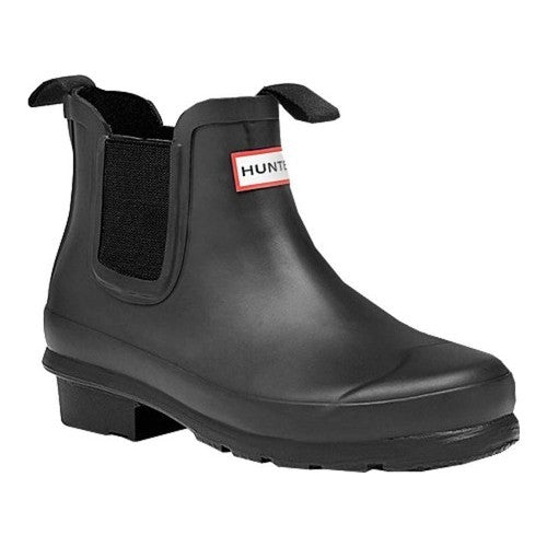 Hunter JFS6000RMA-BLK Big Kids Original Chelsea Boots Black