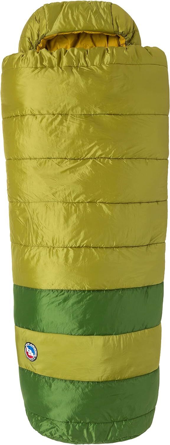 Big Agnes Echo Park 0° 1P BEP20L20 Green/olive Synthetic Sleeping Bag Brand New - AllSportsWearUSA