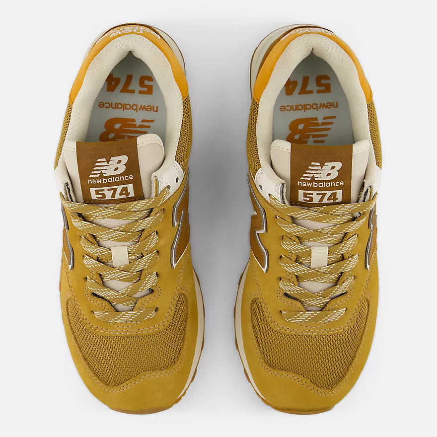 New Balance Women's 574 Shoes W5748RO Stucco with Breakfast Tea