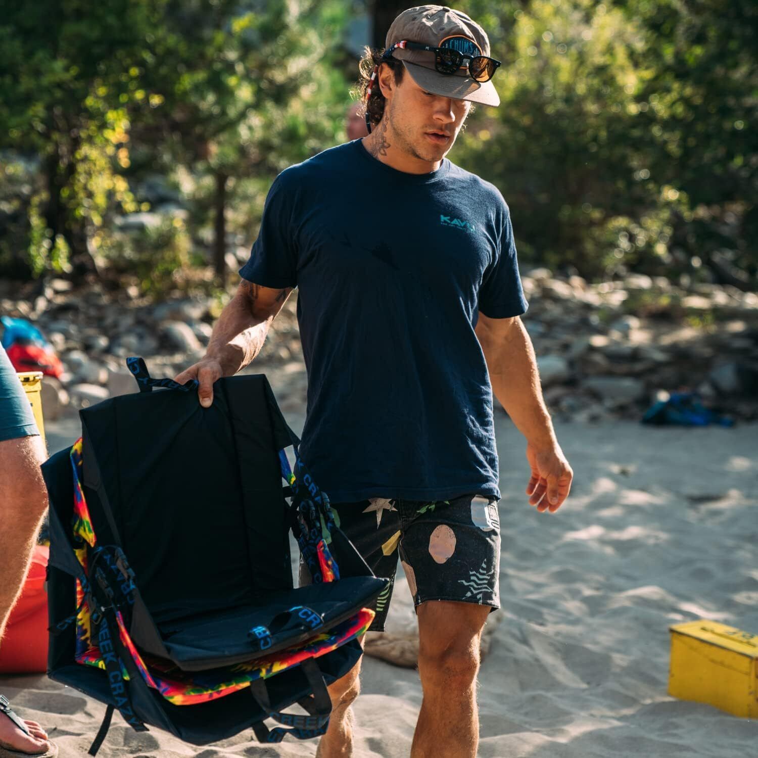 Crazy Creek Original Chair 1020-042 Steel Camping Chair Brand New - AllSportsWearUSA