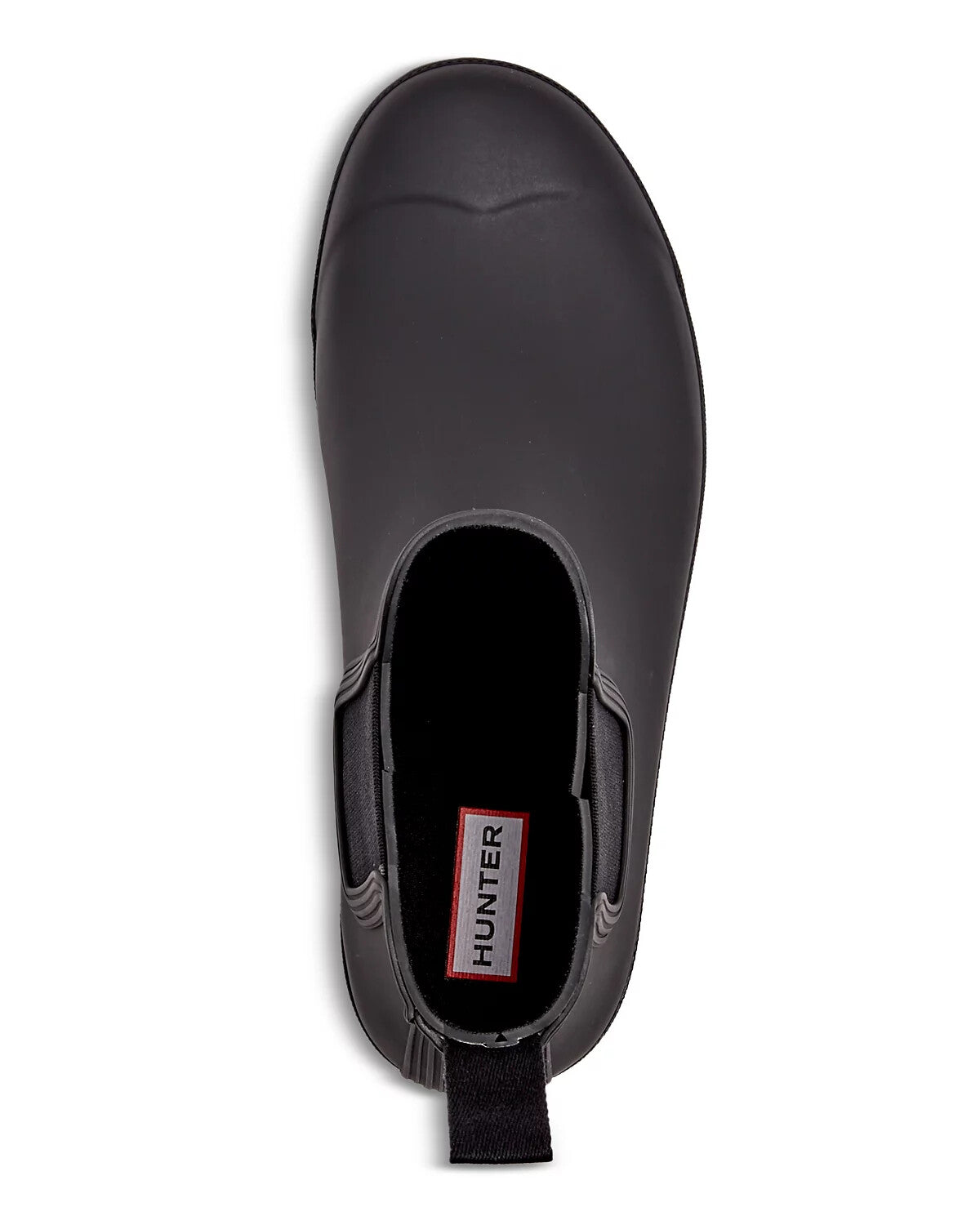 Hunter Men's Original Chelsea Pull On Rubber Waterproof Boots MFS9116RMA  Black