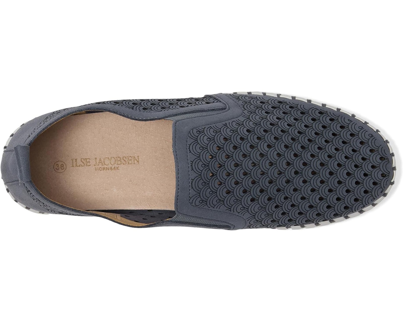 Ilse Jacobsen Women's Slip On TULIP 140WOM-636 Blue Grey