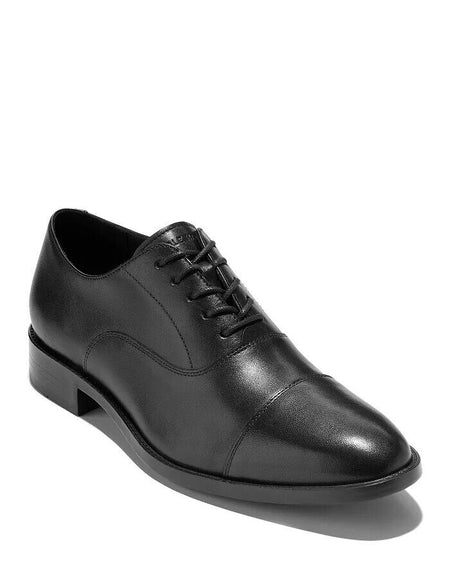 Cole Haan Men's Hawthorne Lace-up Cap-Toe Oxford Black Shoes C38438 Brand New - AllSportsWearUSA