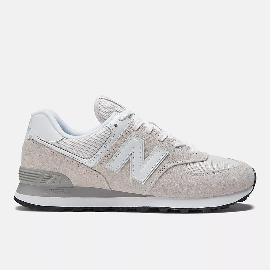 New Balance Men's 574 Core Wide Sneaker ML574EVW Grey White