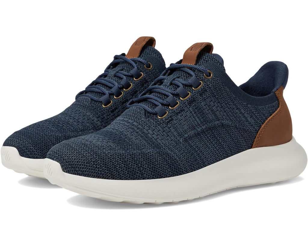 Johnston & Murphy Men's Amherst 2.0 Knit Plain Toe 25-0739 M Navy