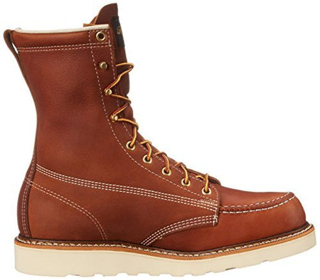 Thorogood American Heritage 8” Steel Toe Work Boots for Men 804-4208 Tobacco Oil