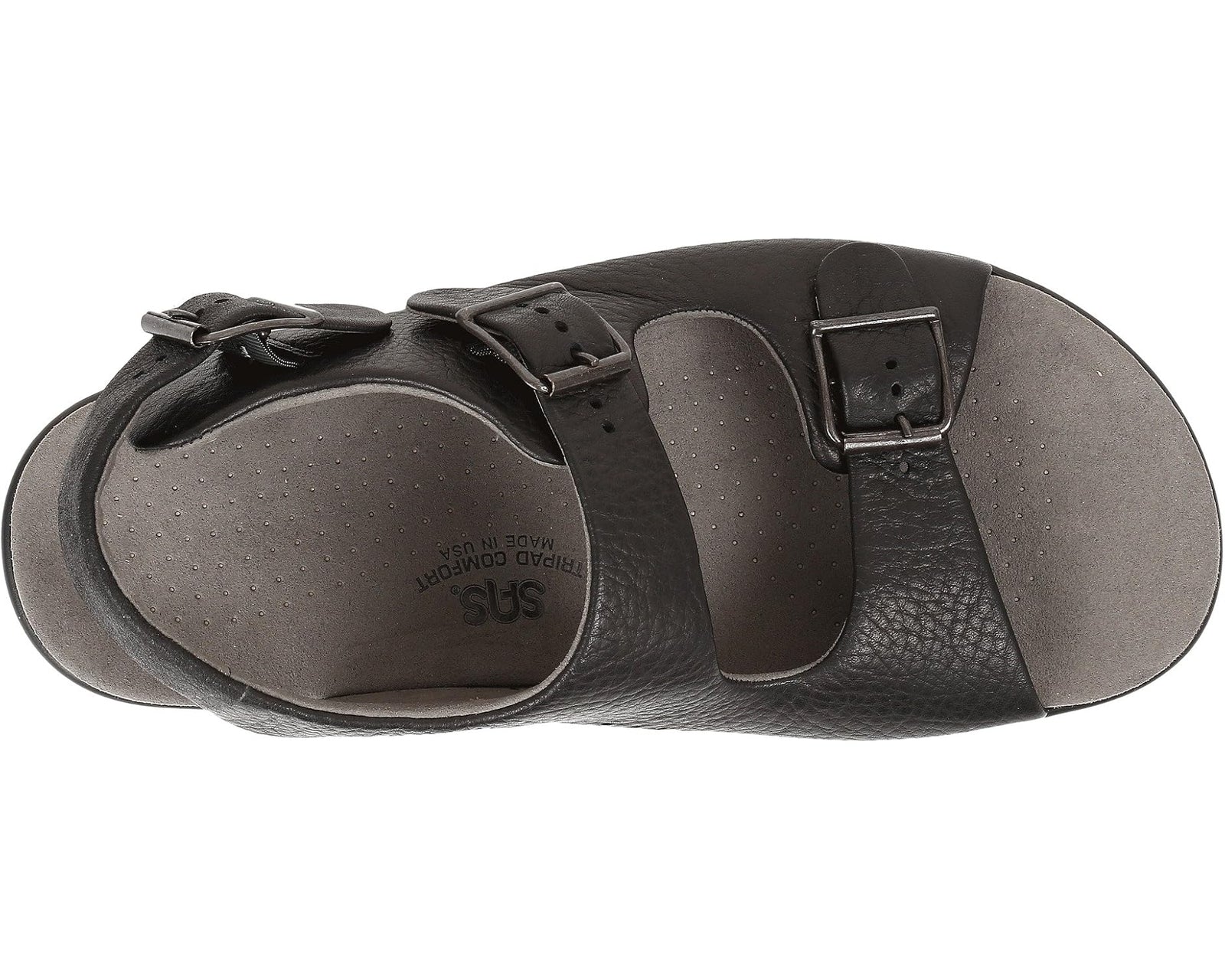 SAS  Bravo Adjustable Comfort Sandal Men's Black