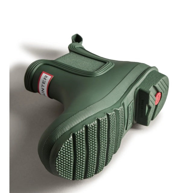 Hunter Women's Original Chelsea Short Rubber Boots  Hunter Green