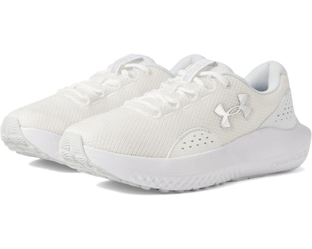 Under Armour Women's Surge 4 White Metallic Silver 3027007-100