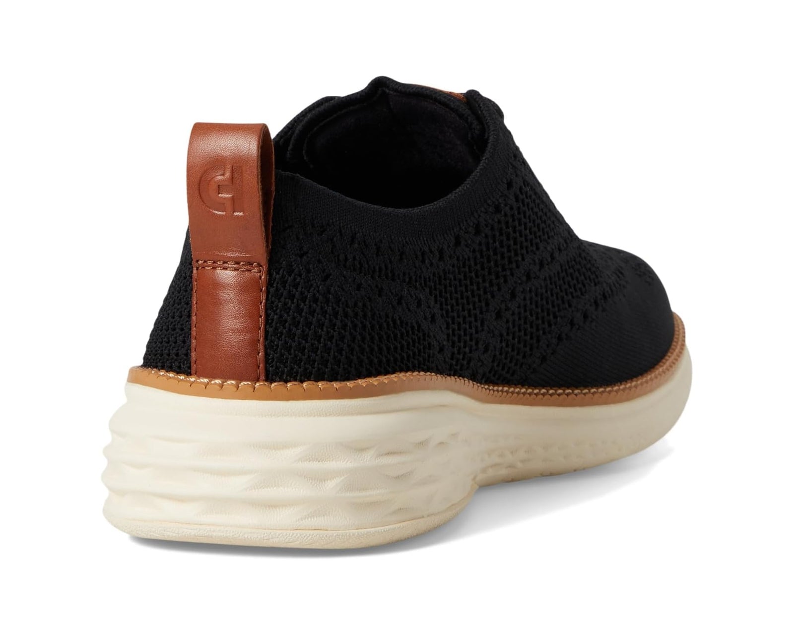 Cole Haan Grand Hurrion Stitchlite Wingtip Oxfords C40692 Black British Tan