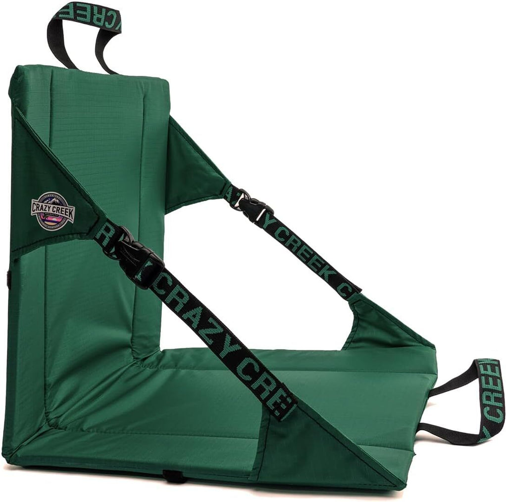 Crazy Creek Original Chair 1020-050 Forest Green Camping Chair Brand New - AllSportsWearUSA