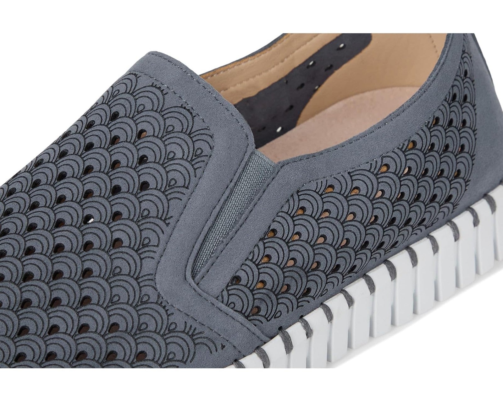 Ilse Jacobsen Women's Slip On TULIP 140WOM-636 Blue Grey