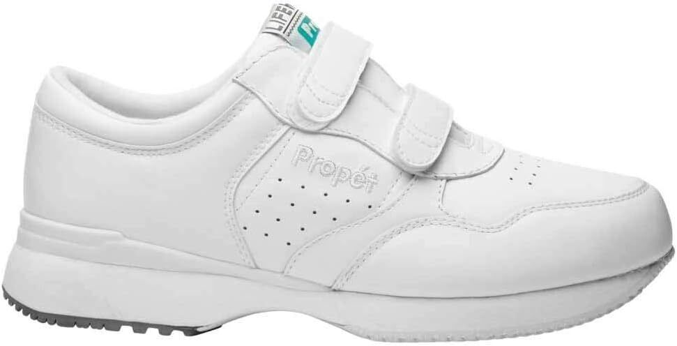 Propet Men’s Lifewalker Strap White M3705-WHT-M Brand New - AllSportsWearUSA
