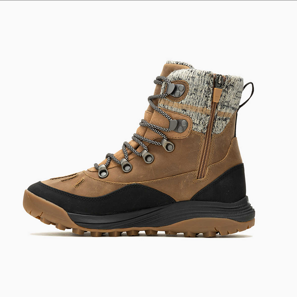 Merrell Siren 4 Thermo Mid Womens Boot Tobacco J037412Waterproof Side Zip Boots
