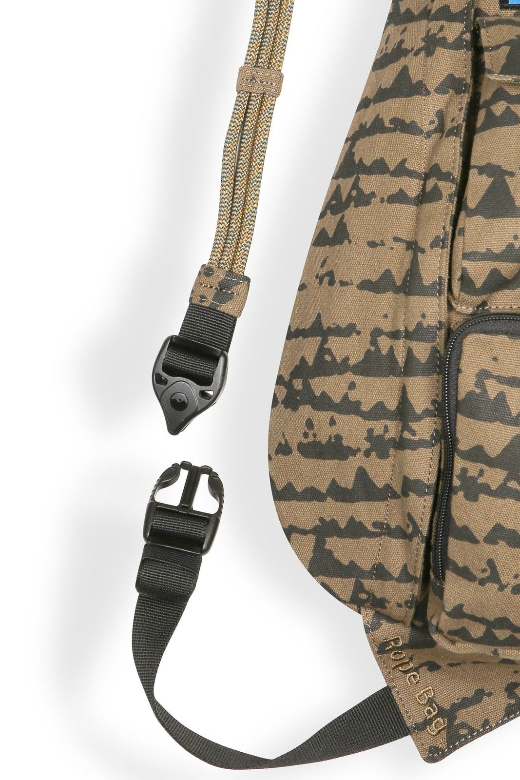 KAVU Mini Rope Bag Cotton Crossbody Sling 9150-2673 Ridge Works