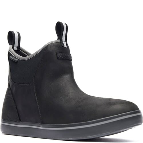 Xtratuf Men's Leather Ankle Deck Boots XAL-000  Black