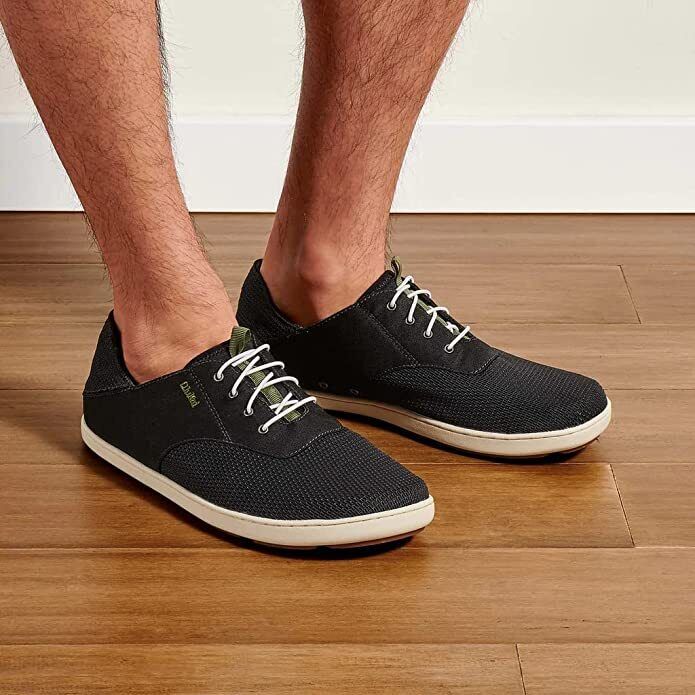Olukai Nohea Moku Men's Boat Shoes Black - AllSportsWearUSA