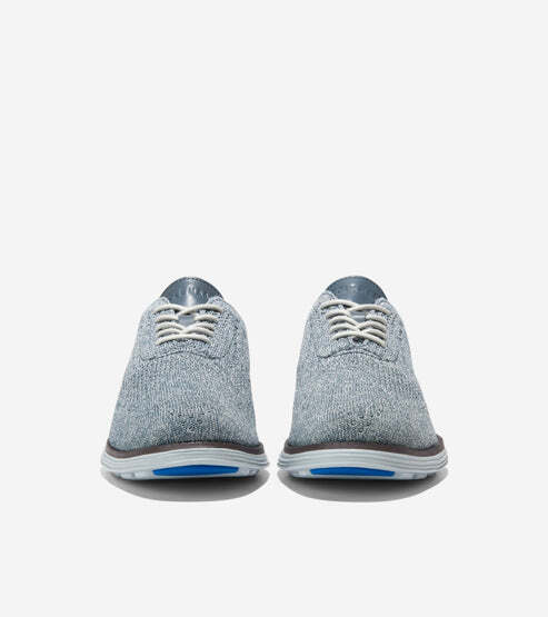 Cole Haan Men's ØriginalGrand Wingtip Oxfords C36872 Stormy Weather-Harbor Mist