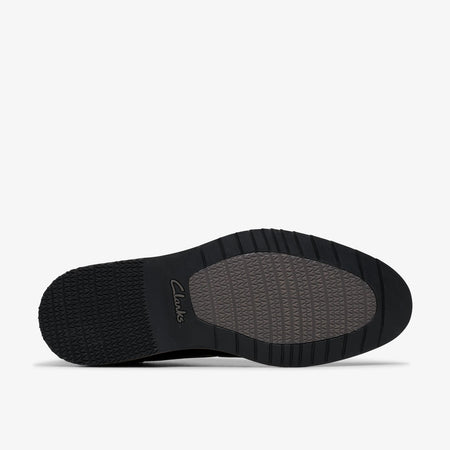 Clarks Men's Monahan Plain Black Leather 26179976