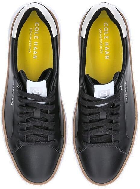 Cole Haan Women's Grandpro TopSpin Sneakers black / white W22706 - AllSportsWearUSA