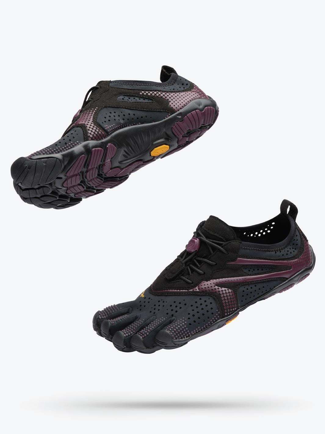 Vibram Womens 25W7005 V-Run  Black / Fig
