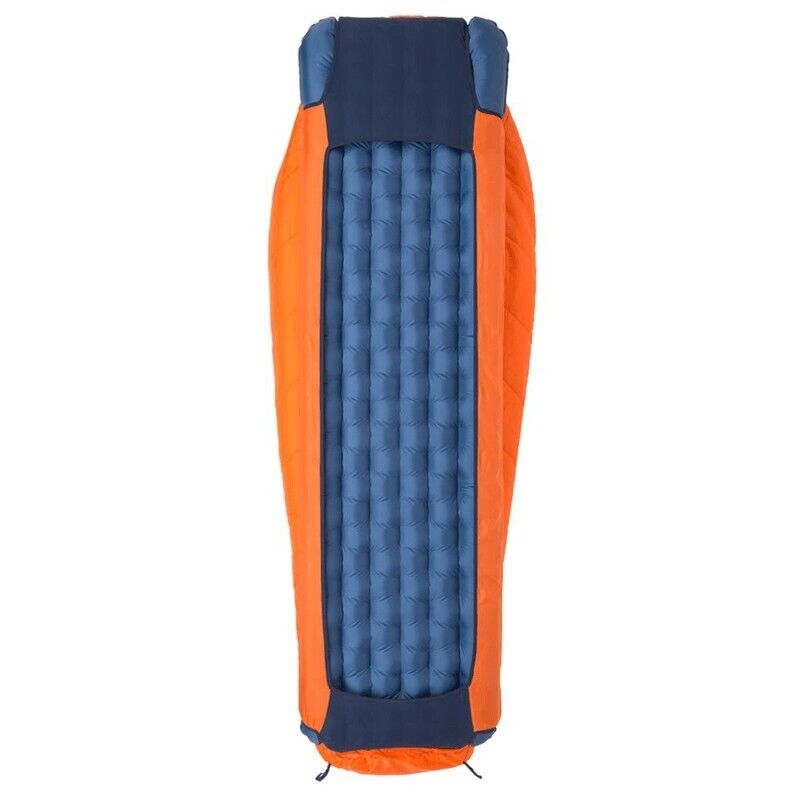 Big Agnes Lost Dog 15°F Sleeping Bag - Men's Long /Oange Navy Brand New - AllSportsWearUSA
