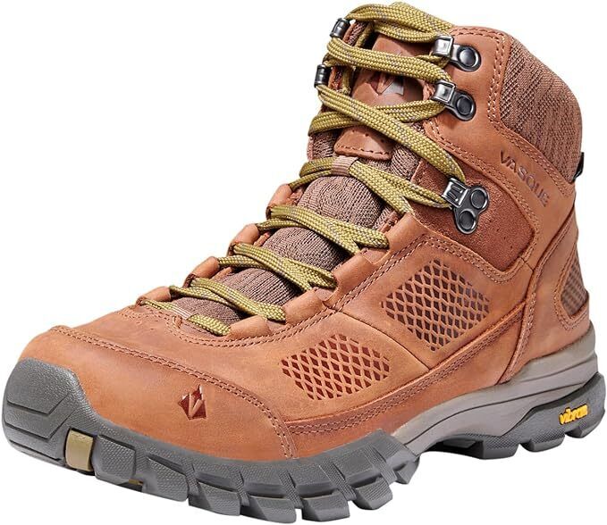 Vasque Men's Talus at Ud Mid Hiking Boot Dark Earth/Avocado Brand New - AllSportsWearUSA