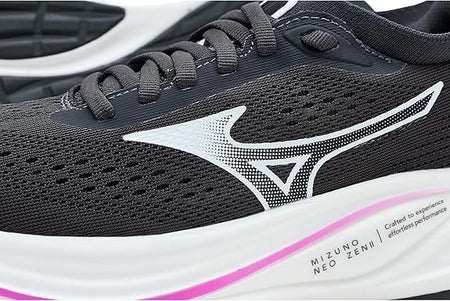 Mizuno Women's Neo Zen 2 Sneaker 411560-BS00 Black Sand/White