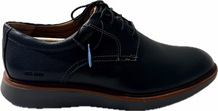 Johnston & Murphy XC+ Parker Plain Toe Lace up Dress Shoes 020-04383 Black