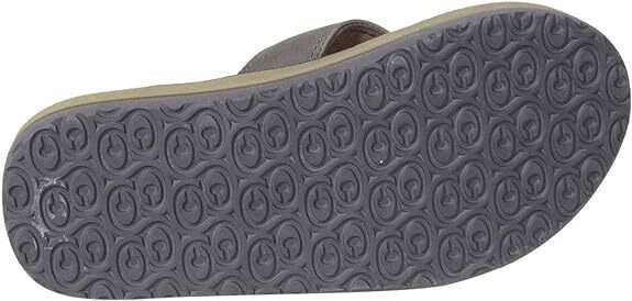 Cobian Mens ARV 2 AVR19010 CHARCOAL Size 8 Flip Flop Sandal Brand New - AllSportsWearUSA