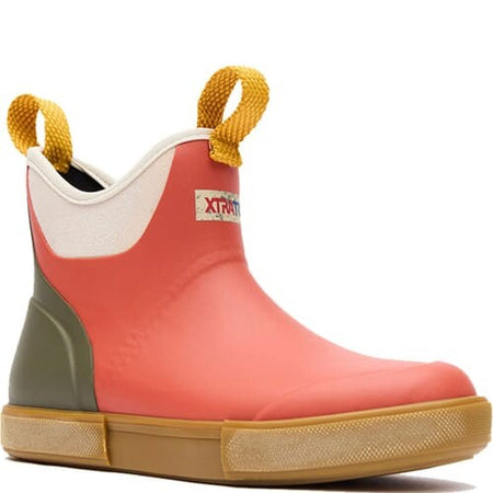 XTRATUF Women's Vintage Ankle Deck Boots XWABV-401 Vintage Coral