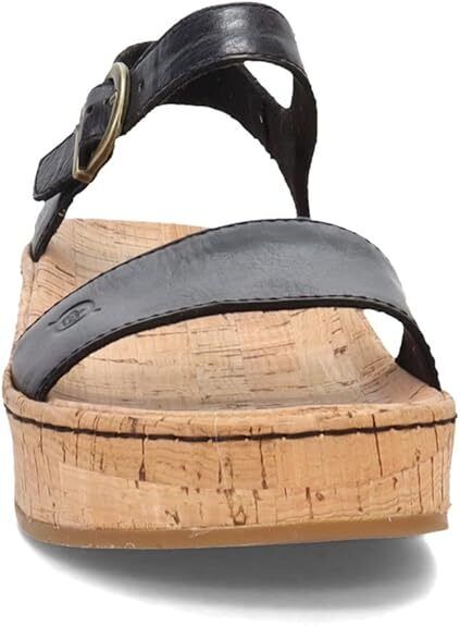 Born Women's Sari Sandal BR0035503 Black Brand New - AllSportsWearUSA