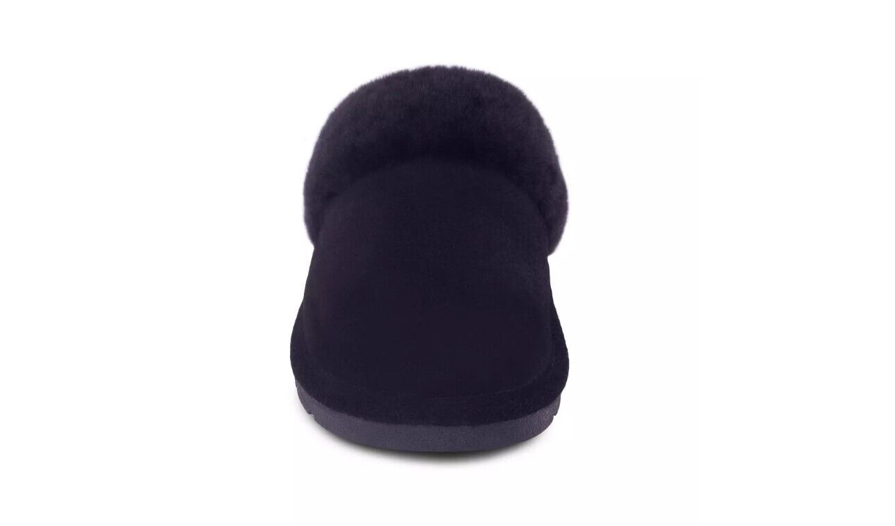 CLOUD NINE LADIES SHEEPSKIN SCUFF CNS-100-BLACK BRAND NEW - AllSportsWearUSA