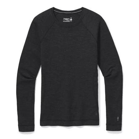 Smartwool Women's Classic Thermal Merino Base Layer Crew SW016369010  Charcoal