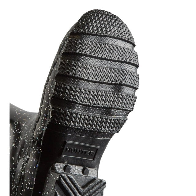 Hunter Big Kids Original Giant Glitter Rain Boots JFT6075RGT-HBL01 Black