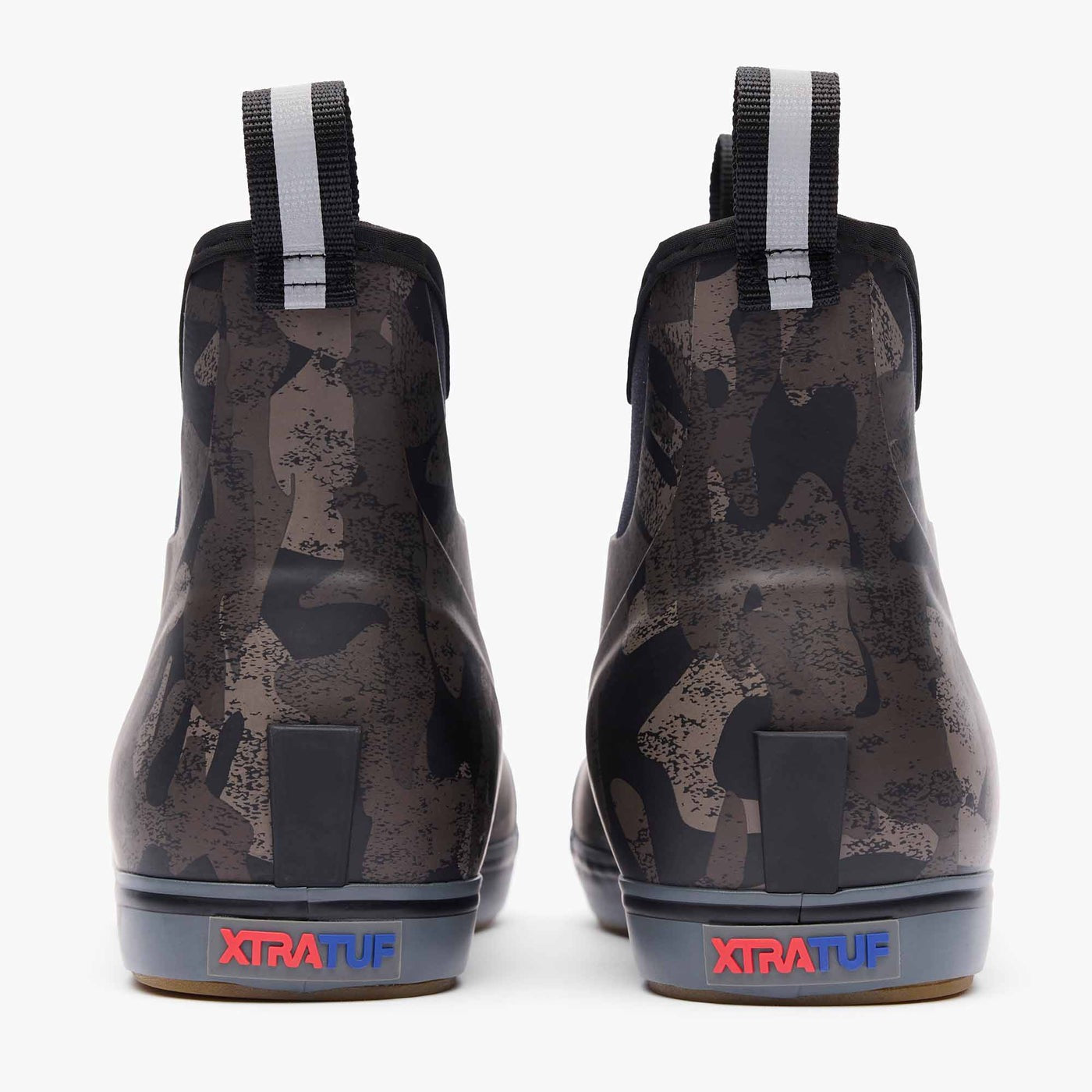 XTRATUF Women's Black Camo Ankle Deck Boot XWAB-002  Camouflage