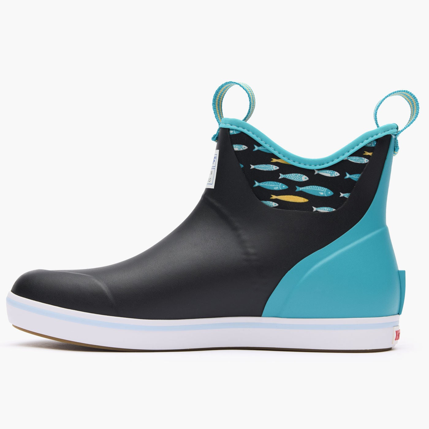 XTRATUF Women's Salmon Sisters Ankle Deck Boot XWAB-0TS Black