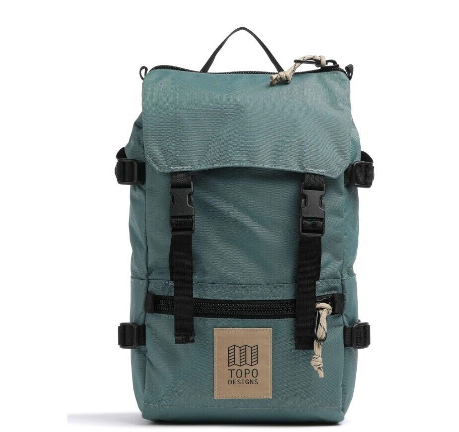 TOPO DESIGNS Rover Pack Mini Backpack nylon green Brand New - AllSportsWearUSA