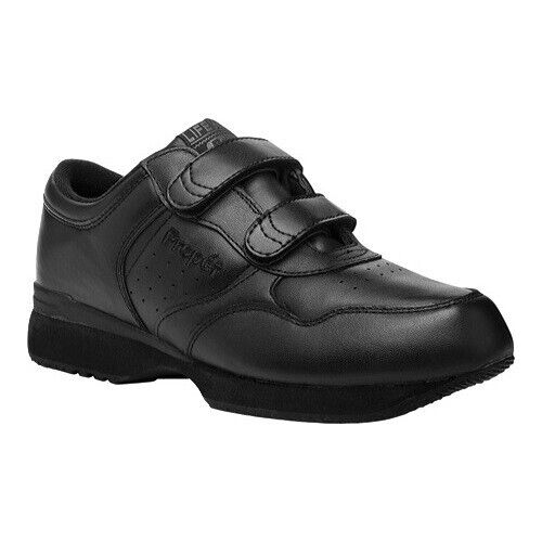 Propet Men's Lifewalker Strap Medium Walking Shoes (Black) - Size 9.5 NEW - AllSportsWearUSA