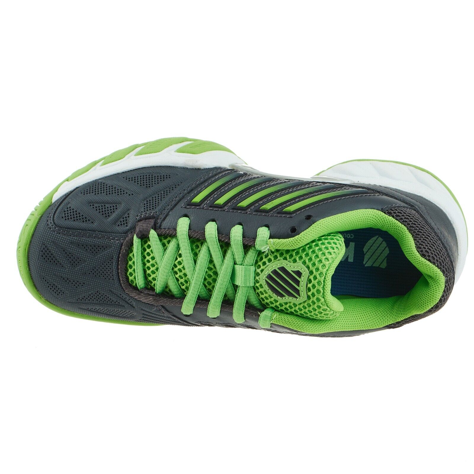 K Swiss Bigshot Light 3 Junior Tennis Shoe 85366-082-M BRAND NEW - AllSportsWearUSA