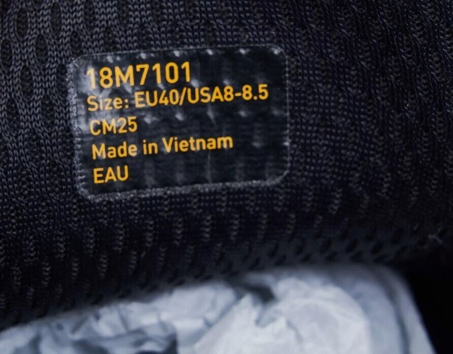 Vibram Fivefingers V Alpha Black Trail Barefoot Shoes Mens Sz 8-8.5 - AllSportsWearUSA