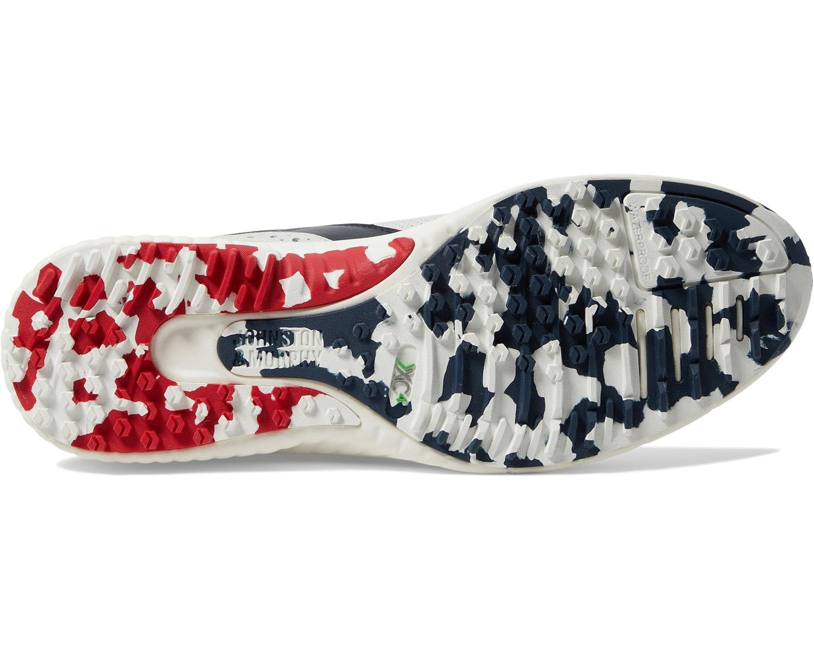 Johnston & Murphy Men's Waterproof XC4® XC4 H1-Luxe Hybrid White/Navy/Red