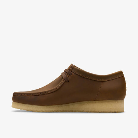 Clarks Wallabee Moccasins 26155605 Beeswax