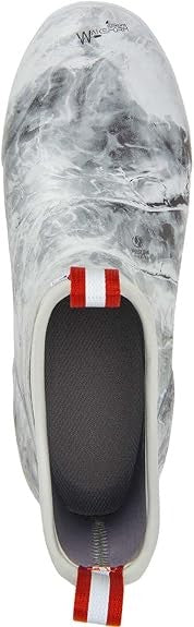XTRATUF Men's Mossy Oak Elements® Ankle Deck Boot XMAB-MOH BLACK WHITE CAMO