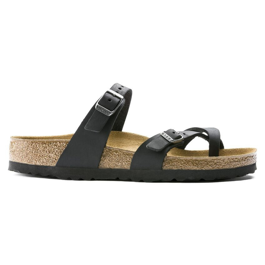 Birkenstock Mayari Oiled Leather Women's Sandals 171481 Black