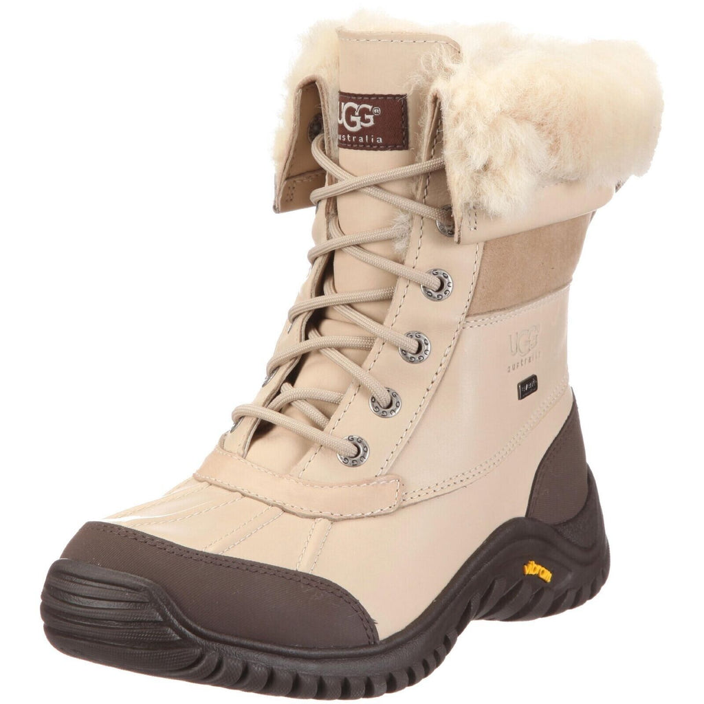 Ugg Adirondack Boot Ii Leather Boots Sand 1909-SAN SIZE 6 Brand New - AllSportsWearUSA