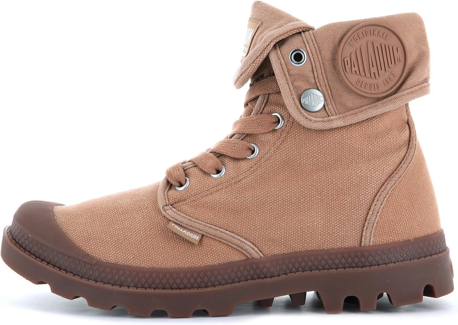Palladium Mens Pampa Baggy Wax 02353-209 Woodlin Canvas Boots Brand New - AllSportsWearUSA